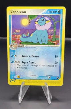 Pokemon TCG Vaporeon 25/100 Black Star Rare Nonholo NM - EX Sandstorm - Image 1