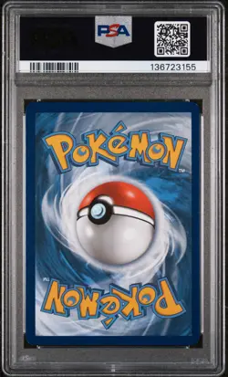 2019 POKEMON SUN & MOON HIDDEN FATES #32 MEW-REVERSE FOIL PSA 8 - Image 2