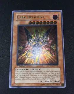 YuGiOh Dark Nephthys PTDN-EN018 Ultimate 1st Edition 005 NM-Mint - Image 1