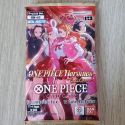 ×12 One Piece Card Game EB-03 Heroines Edition ×12 English Booster Packs - Image 2