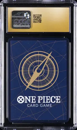 2022 ONE PIECE JPN PREMIUM MANGA ALTERNATE ART #OP01-013 SANJI CGC 10 PRISTINE - Image 2
