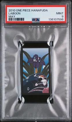 2010 ONE PIECE HANAFUDA MAY LABOON PSA 9 - Image 1