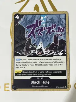 One Piece TCG - Black Hole (OP09-098) Emperors in the New World - Image 1