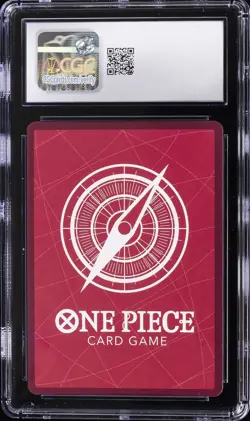 2023 ONE PIECE JPN PILLARS OF STRENGTH ALT ART #OP03-001 PORTGAS D ACE CGC 10 - Image 2