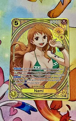 Nami (SP) EB03-053 Extra Booster: One Piece Heroines Edition Foil NM - Image 1