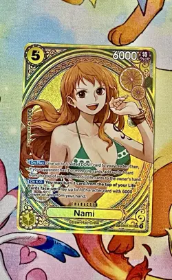 Nami (SP) EB03-053 Extra Booster: One Piece Heroines Edition Foil NM - Image 3