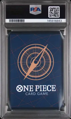 2025 ONE PIECE OP13-CARRYING ON HIS WILL 3RD ANV-GOLD #004 SHANKS PSA 10 - Image 2