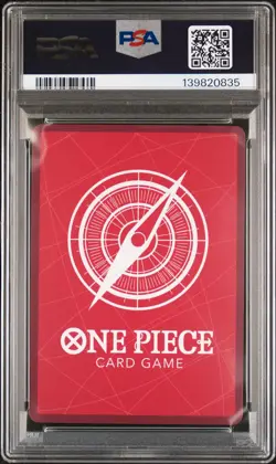 2025 ONE PIECE ENGLISH VERSION 2ND ANNIVERSARY SET #061 MONKEY D. LUFFY PSA 10 - Image 2