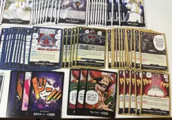 One Piece TCG Eng/JP MASSIVE IMU Deck lot of 165 cards US Seller - Image 5