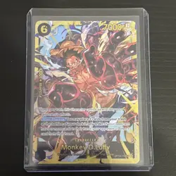 One Piece TCG OP10-118 Monkey.D.Luffy SEC Alternative Art NM - Image 1