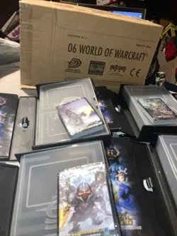 BOX of 6 World of Warcraft TCG: Heroes of Azeroth Starter Deck (2006) READ !!! - Image 3