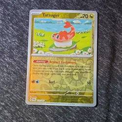 Pokemon Tatsugiri 131/167 Twilight Masquerade Holo Basic 70HP Card English - Image 1