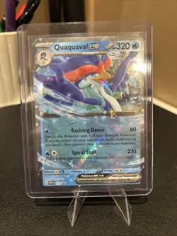 Quaquaval ex 035 Sv: Scarlet & Violet Promo Cards Holo Pokemon Mint Gem - Image 1