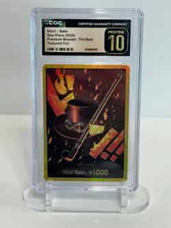 DON!! Card (Sabo) (Gold) One Piece Premium Booster - Foil PRB-01 - Image 1