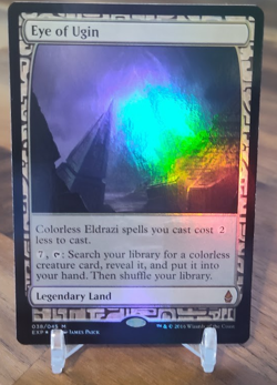 MTG FOIL Eye of Ugin Zendikar Expeditions NM MINT Magic the Gathering Card - Image 1