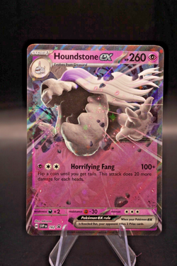 Houndstone ex 162 Sv: Scarlet & Violet Promo Cards Holo Pokemon - Image 1