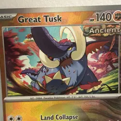 Great Tusk #055/131 SV: Prismatic Evolutions Pokemon Card - Image 4