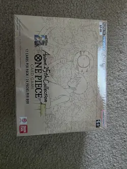 Bandai One Piece Card Game Anime 25th Collection EB-02 Booster Box English Luffy - Image 2