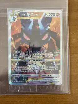 Lucario VSTAR SWSH291 SWSH: Sword & Shield Promo Cards Holo - Image 1