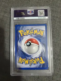 Meowth 62 1st Edition 2000 Team Rocket Pokemon Card Graded PSA 7 NM - Image 2