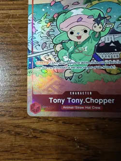 Tony Tony Chopper (1st Anniversary English) One Piece ST01-006 Promo Card - Image 5