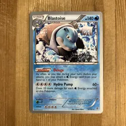 POKEMON PROMO CARD - BLASTOISE 16/101 - WORLD CHAMPIONSHIPS 2015 - DMG - Image 1