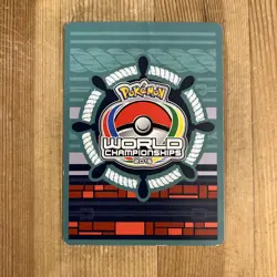 POKEMON PROMO CARD - BLASTOISE 16/101 - WORLD CHAMPIONSHIPS 2015 - DMG - Image 2