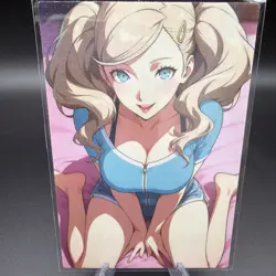 Ann Takamaki Anime Waifu Card Doujin ACG Goddess Holo - Image 1