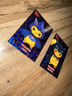 Pikachu Lugia Pikachu Mewtwo Pokemon Card - Image 2