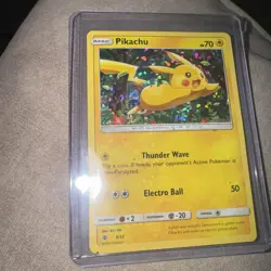 "Extremely RARE" Pikachu HOLO 5/12 McDonald's Promo Rare 2016 Pokemon Card - Image 1