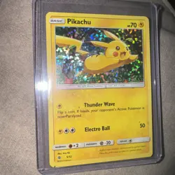 "Extremely RARE" Pikachu HOLO 5/12 McDonald's Promo Rare 2016 Pokemon Card - Image 2