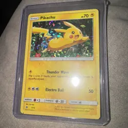 "Extremely RARE" Pikachu HOLO 5/12 McDonald's Promo Rare 2016 Pokemon Card - Image 3