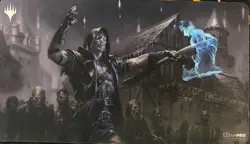 Wilhelt, the Rotcleaver Midnight Hunt Undead Unleashed Ultra PRO Playmat MTG - Image 2