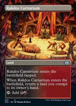 *FOIL BORDERLESS* Rakdos Carnarium - Double Masters 2022 (U) - MTG - Image 1