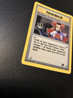 Rocket's Sneak Attack 72/82 Team Rocket Rare Pokemon Card In Mint Condition - Image 2