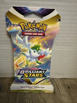Pokemon TCG: Sword & Shield-Brilliant Stars Sleeved Booster Pack (10 Cards Each) - Image 3