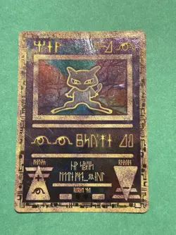 Pokemon TCG Ancient Mew Promo Card Holographic 1999/2000 Pokemon Movie Promo - Image 1