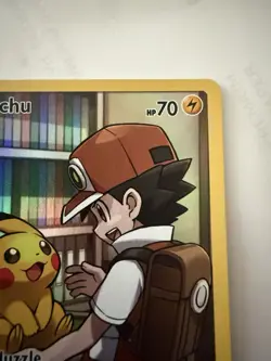 2019 POKEMON SUN & MOON COSMIC ECLIPSE SECRET #241 FULL ART/PIKACHU NM RARE - Image 4