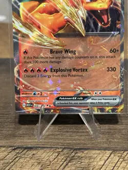 Charizard ex 006/165 Pokemon TCG 151 Ultra Rare Holo Mint Pack Fresh - Image 3