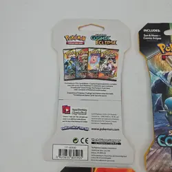 Pokemon TCG Cosmic Eclipse - Booster Pack Sun & Moon Full Art Set 4 Packs - Image 3