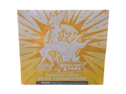 Brilliant Stars Pokemon Center Elite Trainer Box Exclusive ETB Factory Sealed - Image 1