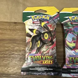 Pokemon TCG Evolving Skies Sleeved Booster Pack - Set Of Two Packs - Image 2
