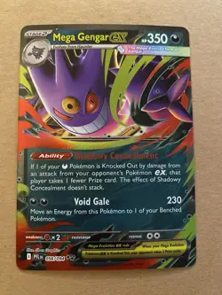 Pokemon mega gengar ex 056/094 lot Of 2 - Image 2
