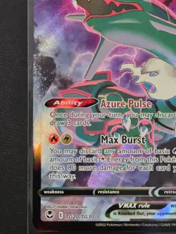 Pokemon Rayquaza VMAX TG20/TG30 Sword & Shield Silver Tempest Trainer Gallery NM - Image 5