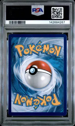 2014 POKEMON XY PHANTOM FORCES COSMOS #33 CROBAT-HOLO PSA 8 - Image 2