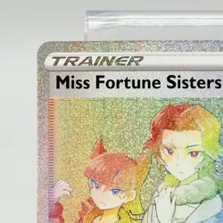 Miss Fortune Sisters 209/196 Full Art Rainbow Rare Pokemon TCG Lost Origin NM - Image 2