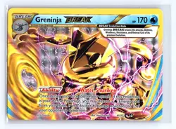 GRENINJA BREAK Pokemon XY BREAKpoint #41/122 *hl - Image 1