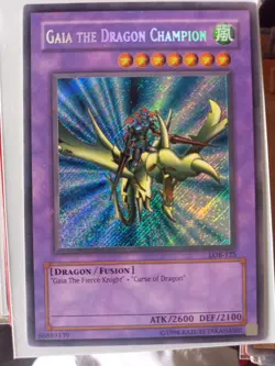 Gaia the Dragon Champion LOB-125 The Legend of Blue Eyes White Dragon - Image 1