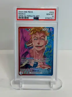 Marco (Parallel) OP08-002 Two Legends Foil Alt-Leader One Piece - Image 1
