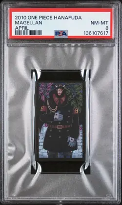 2010 ONE PIECE HANAFUDA APRIL MAGELLAN PSA 8 - Image 1
